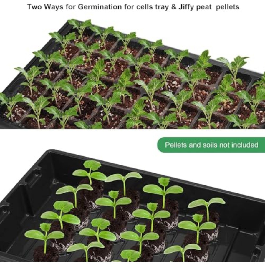 Seedling Trays Seed Starter Tr - Humidity Dome Kit recension och pris