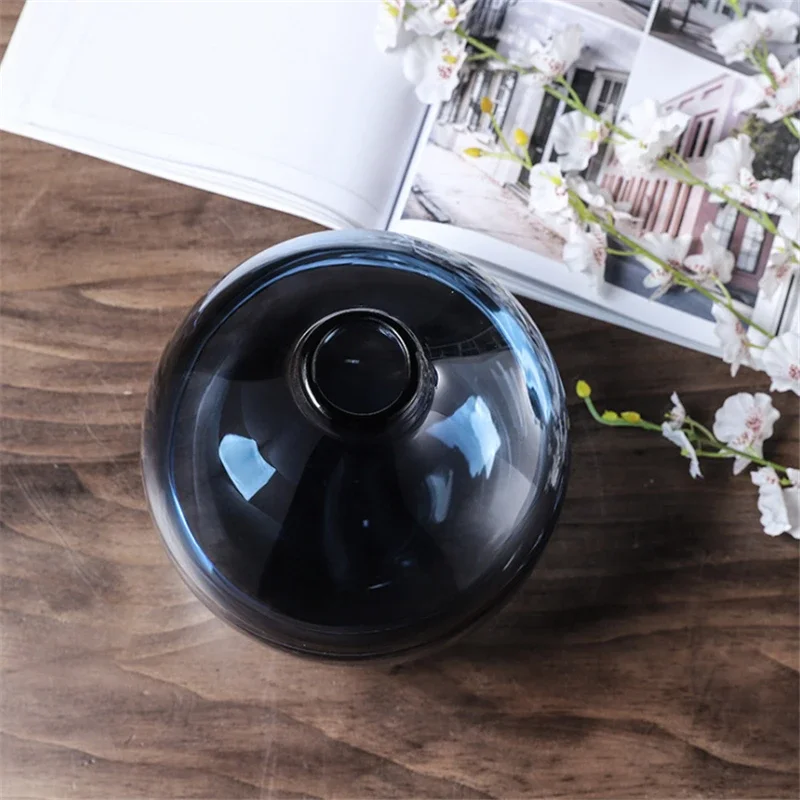 Minimalist Blue Black Glass Va - Propagation Station Vase recension och pris