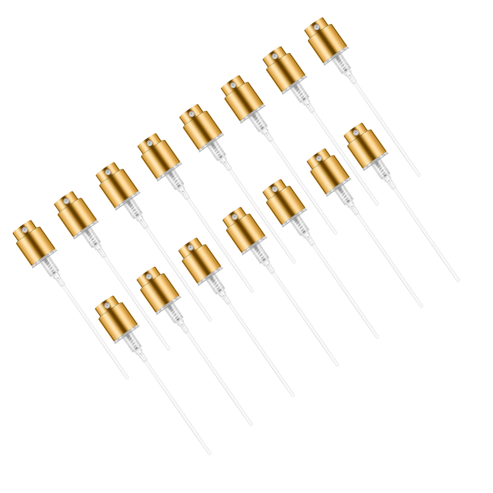 15Pcs Gold-Finished Perfume Bo - Misting Bottle Fine recension och pris