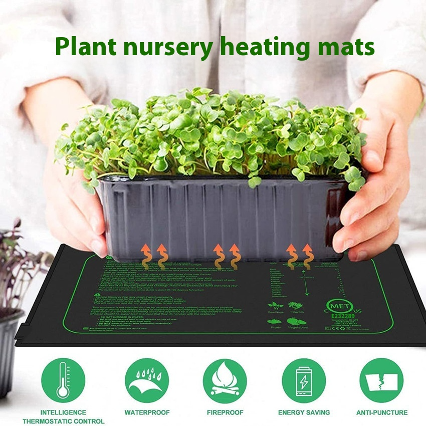 Seedling Heating Mat  Indoor P - Rooting Gel Clone recension och pris