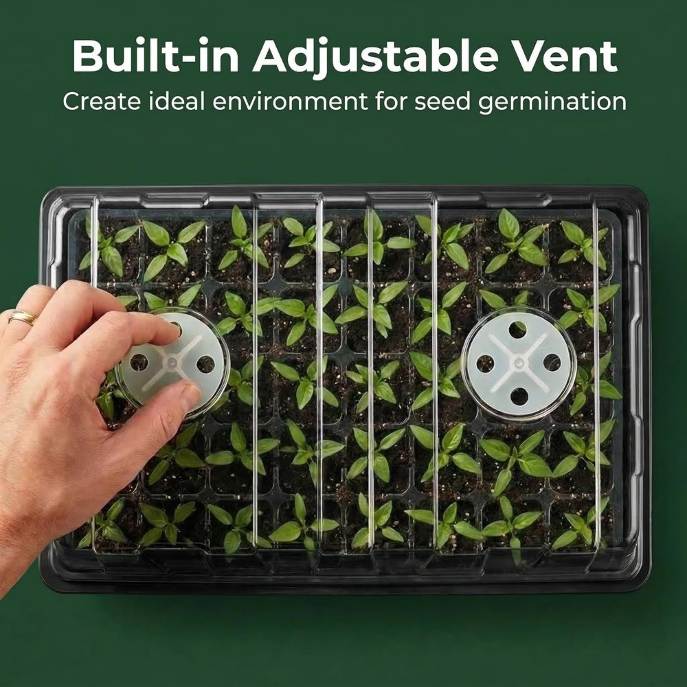 5-Set Seed Starter Tray Kits,  - Humidity Dome Kit recension och pris