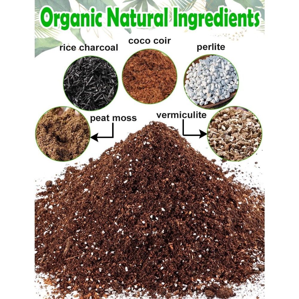 Potting Soil for All Indoor Ho - Coco Perlite Mix recension och pris