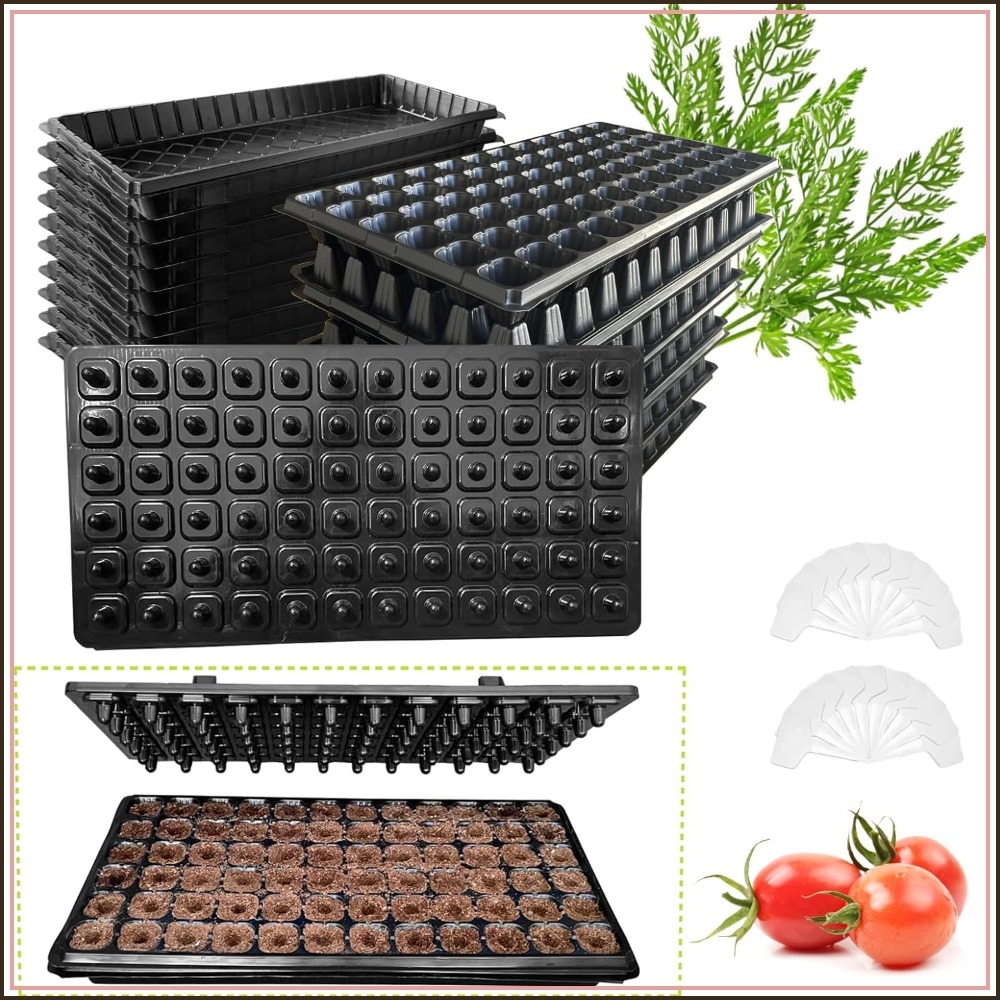 72 Cell Seed Starter Trays wit - Propagation Tray 72 recension och pris