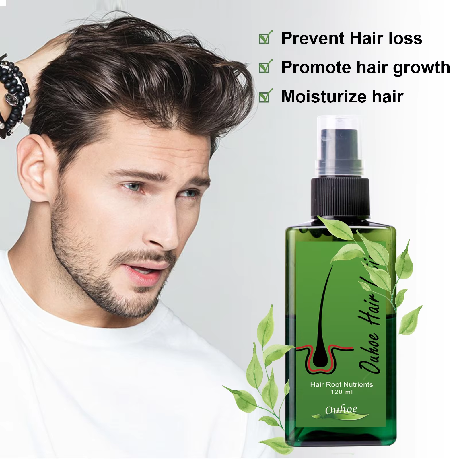 Hair Growth Spray Anti Hair Lo - Root Stimulator Liquid recension och pris
