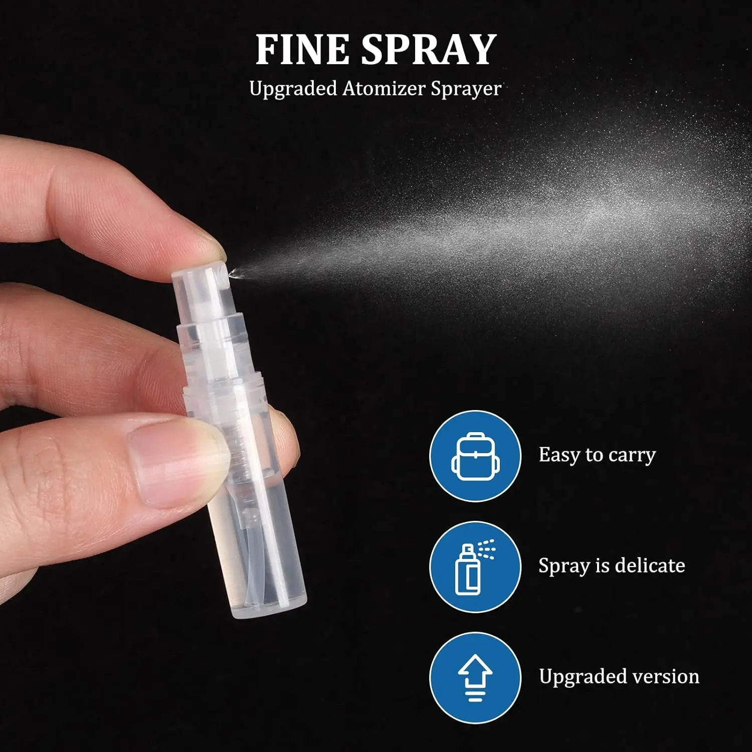 3 ml Mini Spray Bottles, 10 Pa - Misting Bottle Fine recension och pris