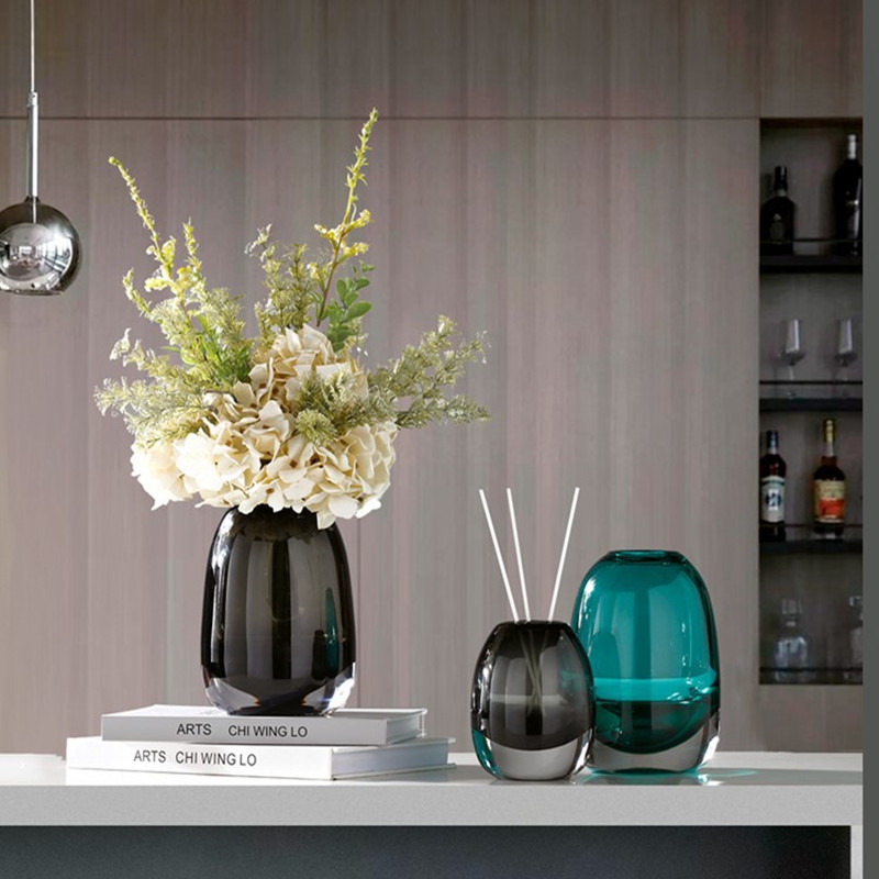 Smoke Gray Glass Vase, Hydropo - Propagation Station Vase recension och pris